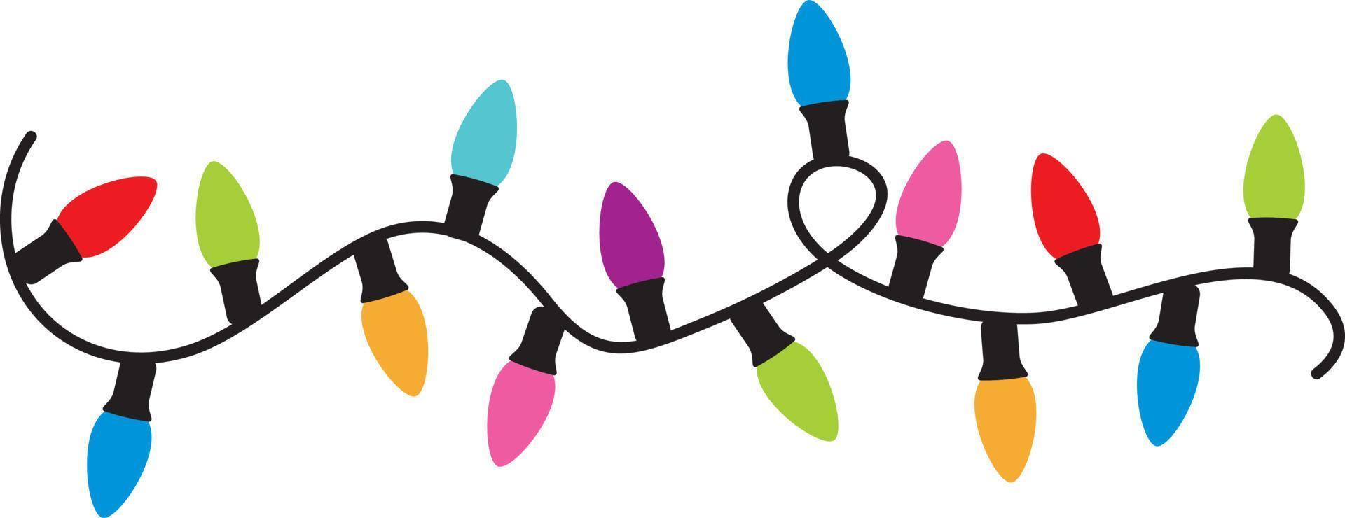 christmas-lights-color-illustration-graphic art